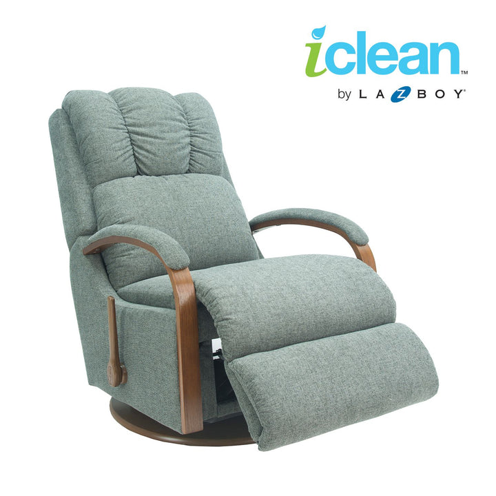 HARBOR TOWN iClean Fabric Reclina-Glider Recliner