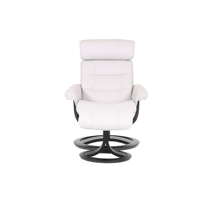 NILSSON All Leather Pedestal Chair