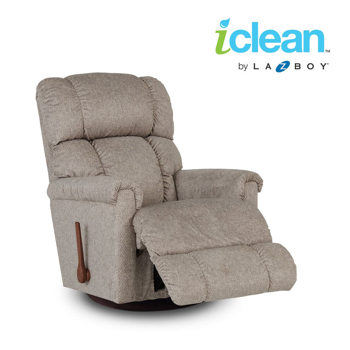 PINNACLE iClean Fabric Reclina-Glider Recliner