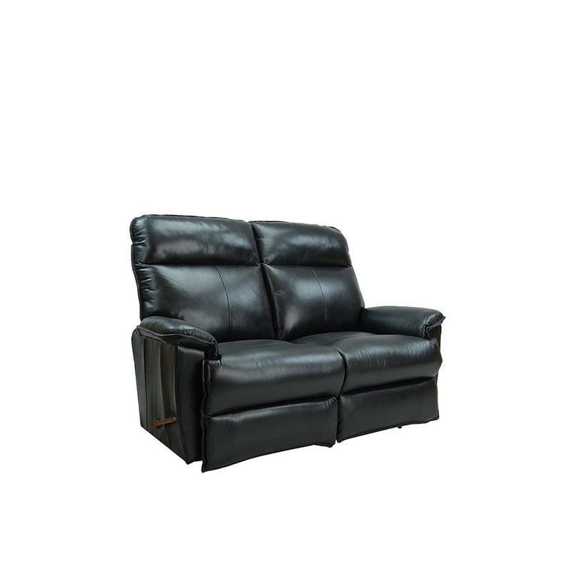 JAY All Leather Motion Reclining Loveseat