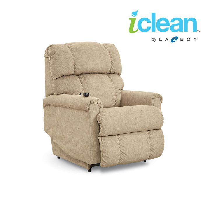 PINNACLE iClean Fabric Platinum Luxury Lift Power Recliner