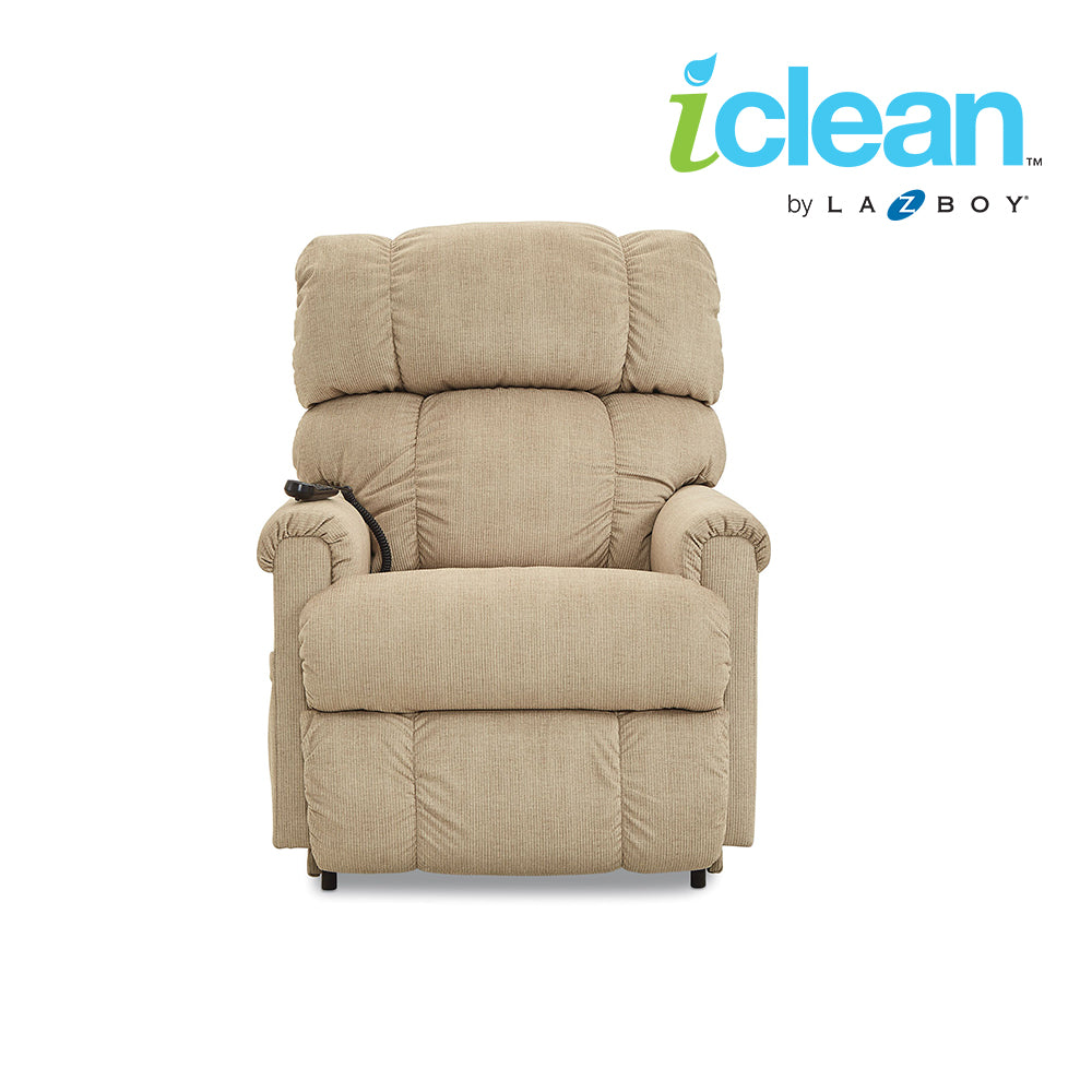 PINNACLE iClean Fabric Platinum Luxury Lift Power Recliner